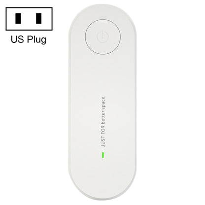 Mini Household Wireless Ultrasonic Deodorizer Vacuum Cleaner Dust Mite Controller, US Plug(White) by bashfashion