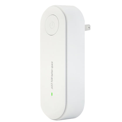 Mini Household Wireless Ultrasonic Deodorizer Vacuum Cleaner Dust Mite Controller, US Plug(White) by bashfashion