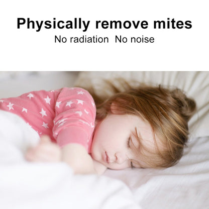 Mini Household Wireless Ultrasonic Deodorizer Vacuum Cleaner Dust Mite Controller, US Plug(White) by bashfashion