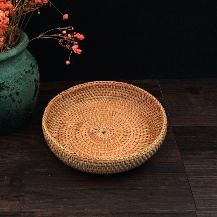 GP16 Braided Sweet Vegetable Fruit Snack Storage Tray Display Basket by bashfashion