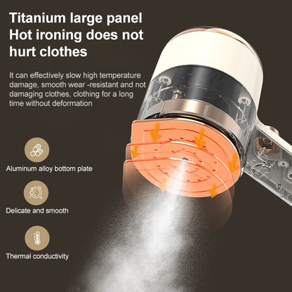 GT-01 33W Handheld Garment Steamer Electric Iron, AU Plug (Light Purple) by bashfashion