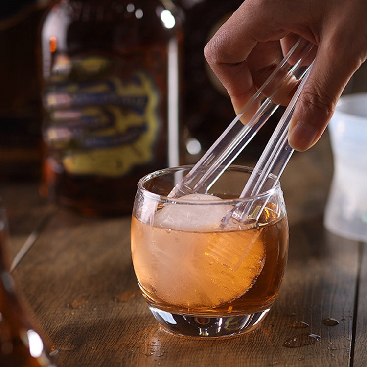 Home Spherical Ice Lattice Whisky Wine Ice Cube Maker Silicone Trays Mold with Cover (Grey) by bashfashion