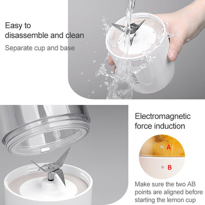 Vitamer USB Mini Portable Juicer Juice Blender Lemon Fruit Squeezers Reamers Bottle (Blue) by bashfashion