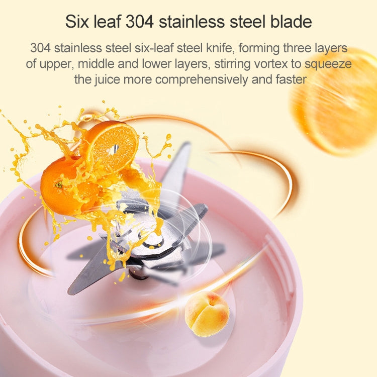 Vitamer USB Mini Portable Juicer Juice Blender Lemon Fruit Squeezers Reamers Bottle (Pink) by bashfashion