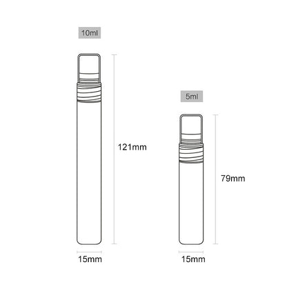 5pcs 5ml Disinfection Mask Spray Bottle Empty Bottle(Blue) by bashfashion