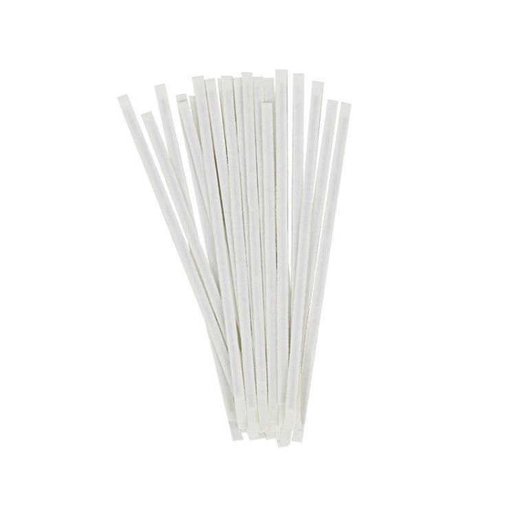 100pcs 10cm Iron-based EM Anti-Theft Double Sided Magnetic Strip for Book Security by bashfashion