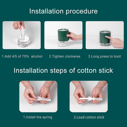 USB Smart Induction Ultrasonic Spray Humidifier with LED Indicator (White) by bashfashion