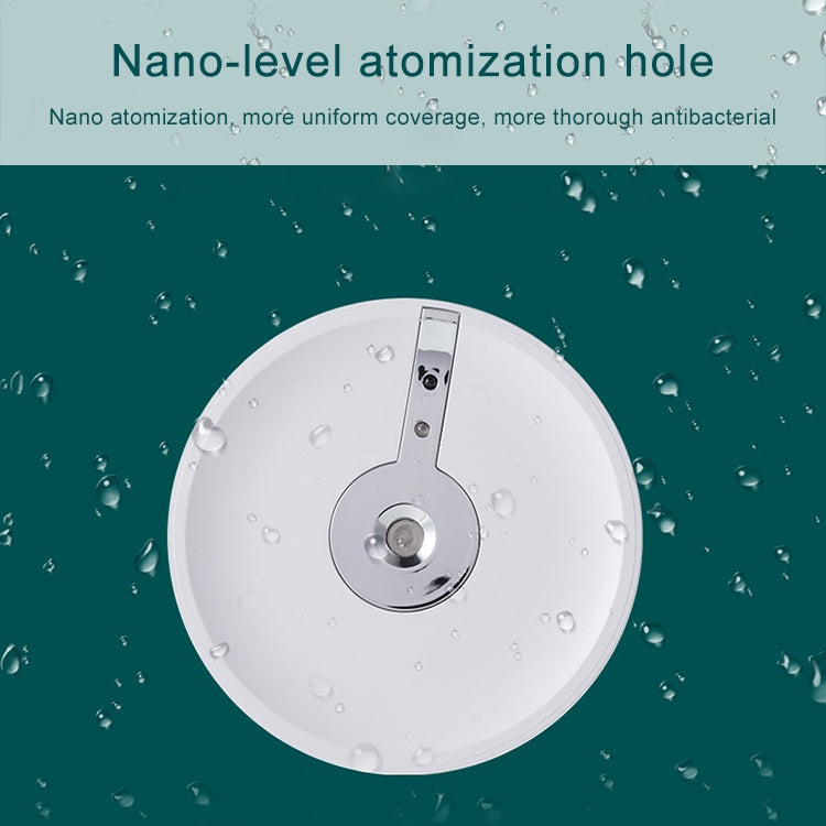 USB Smart Induction Ultrasonic Spray Humidifier with LED Indicator (White) by bashfashion