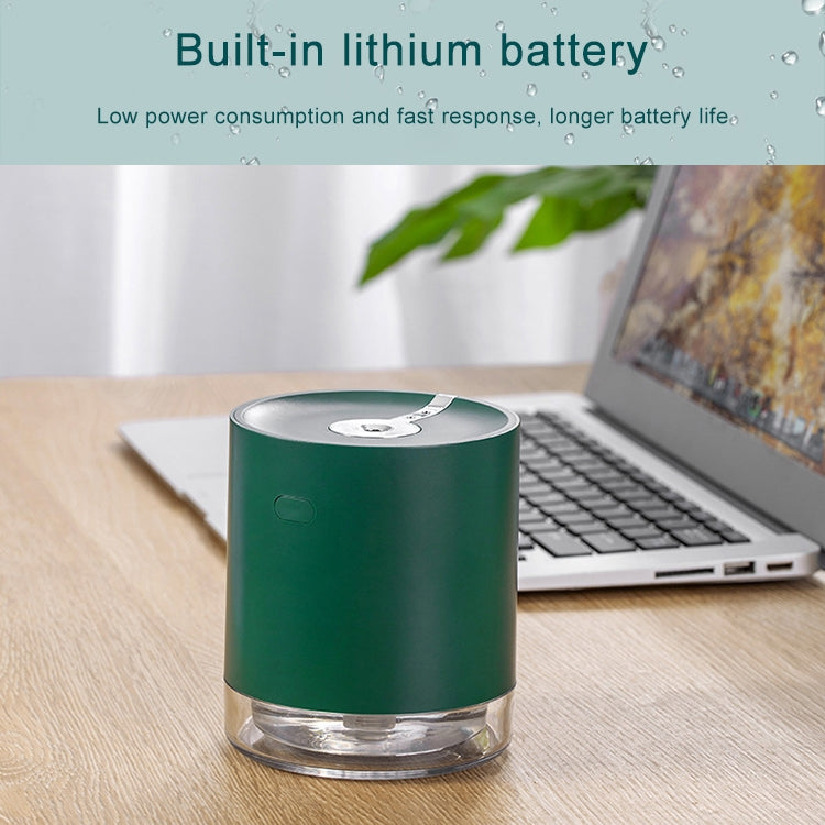 USB Smart Induction Ultrasonic Spray Humidifier with LED Indicator (White) by bashfashion