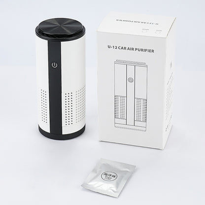WT-U12 DC 5V Negative Ion Smart Car Air Purifier (White) by bashfashion