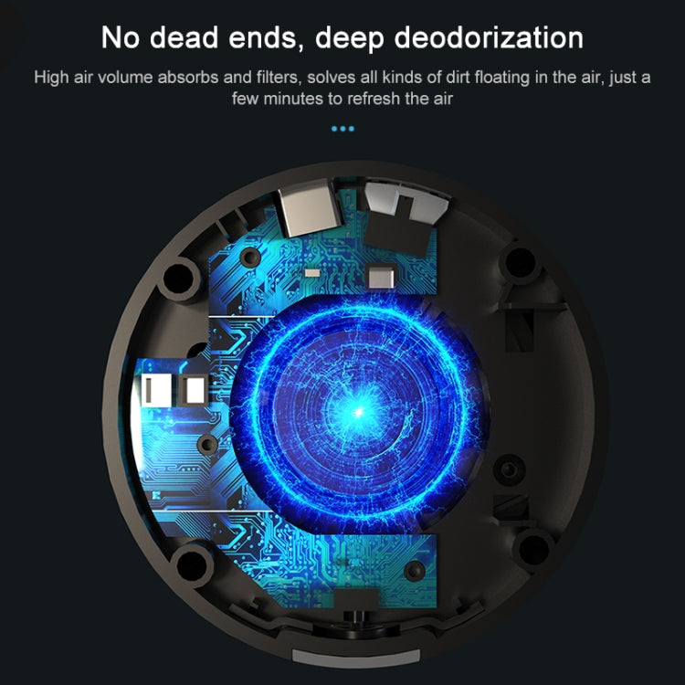 WT-U12 DC 5V Negative Ion Smart Car Air Purifier (Blue) by bashfashion