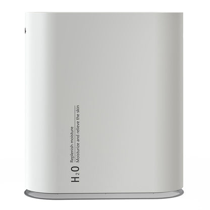 Y10 Runway Dual Jet Humidifier Colorful Marquee Night Light 1L Air Purifier for Home Office(White) by bashfashion