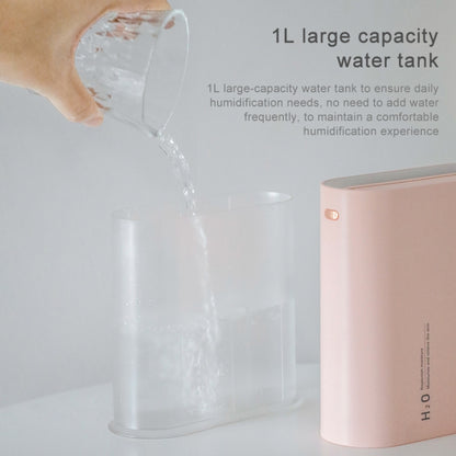 Y10 Runway Dual Jet Humidifier Colorful Marquee Night Light 1L Air Purifier for Home Office(Pink) by bashfashion