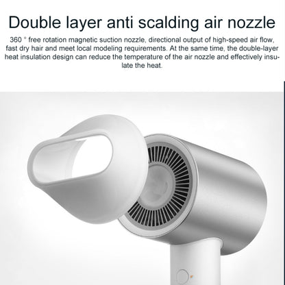 Original Xiaomi Mijia H500 Water Ion Electric Hair Dryer, US Plug(White) by Xiaomi