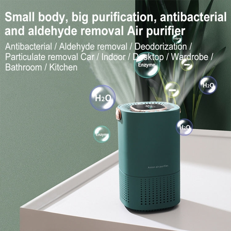 A8 Home Portable Air Purifier (White) by bashfashion