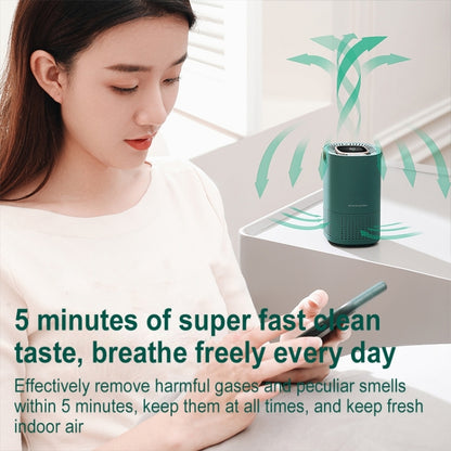 A8 Home Portable Air Purifier (Pink) by bashfashion