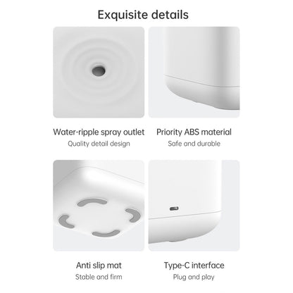 W08 Anti-Gravity Water Drop Humidifier Home Desktop Sprayer (White) by bashfashion