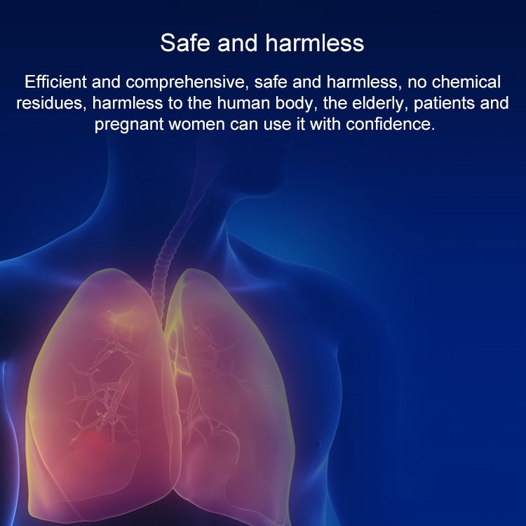 Home Smart Air Disinfection Machine Ozone Disinfection Sterilization Deodorization Negative Ion Air Purifier (UK Plug) by bashfashion