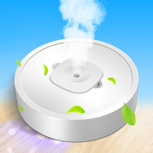 Portable Square UV Sterilization Anion Air Purifier Car Home Air Humidifier (White) by bashfashion