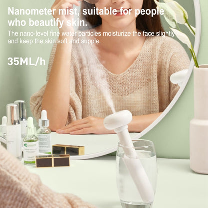Original Xiaomi JISULIFE Portable Desktop USB Mini Silent Doughnut Humidifier,Upgraded Version(White) by Xiaomi