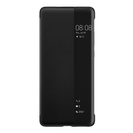 For Huawei P50 Pro Smart Display View Window Flip Leather Protective Case with Sleep / Wake-up Function(Black) by Huawei