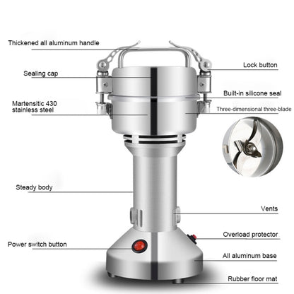 Stainless Steel Electric Grinder Universal Grinding Machine by bashfashion