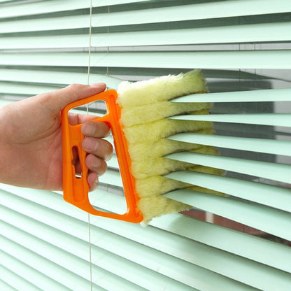 Microfiber Blinds Cleaning Brush Slat Dust Cleaner Clip Window Air Conditioner Duster by bashfashion