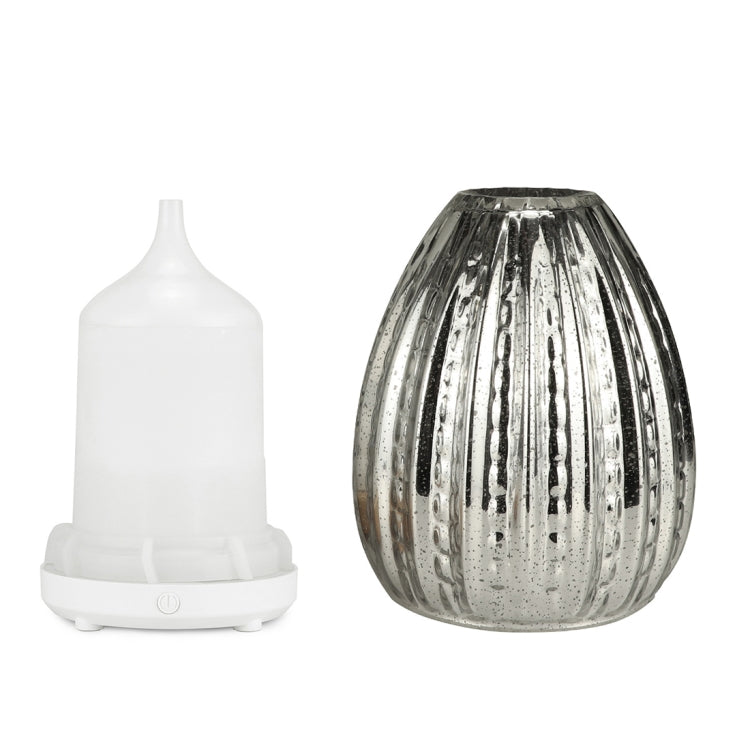 100ml Creative Vase Shape Aromatherapy Machine 3D Glass Humidifier Automatic Alcohol Sprayer with Colorful LED Lamp by bashfashion