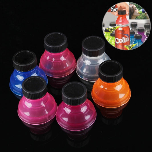 6 PCS Beverage Can Dustproof Seal Caps, Diameter: about 6cm by bashfashion