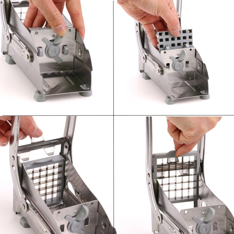 Stainless Steel Household Potato Chips Cutting Machine Potato Cutting Chipper by bashfashion