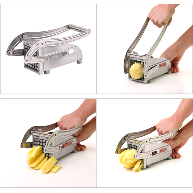 Stainless Steel Household Potato Chips Cutting Machine Potato Cutting Chipper by bashfashion
