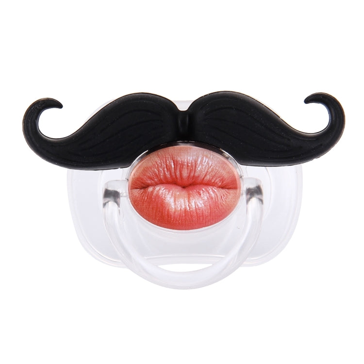 Funny Infant Mustache Baby Appease Nipple by bashfashion