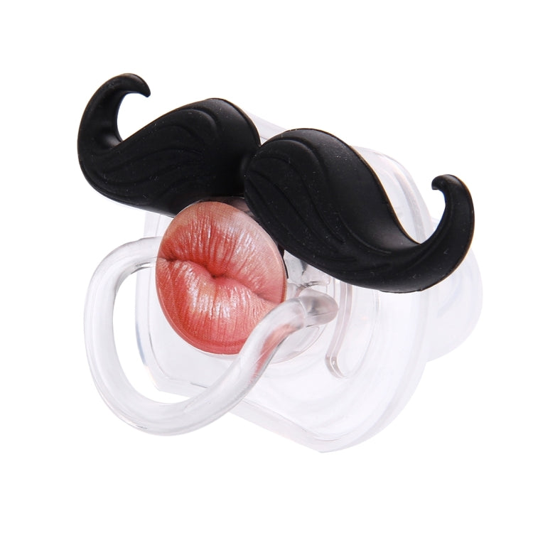 Funny Infant Mustache Baby Appease Nipple by bashfashion