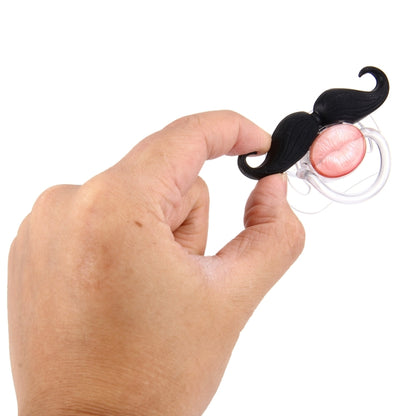 Funny Infant Mustache Baby Appease Nipple by bashfashion