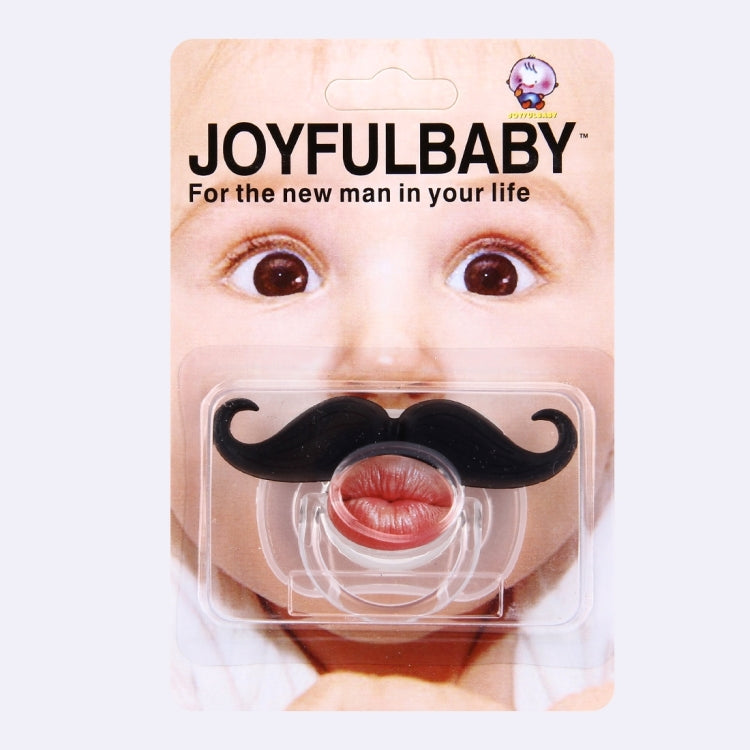 Funny Infant Mustache Baby Appease Nipple by bashfashion