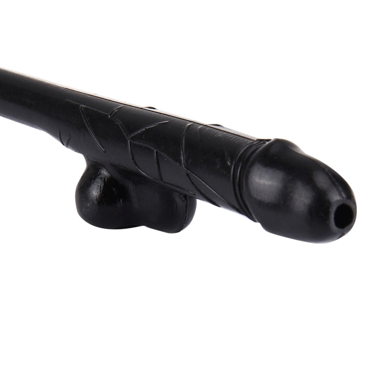 10 PCS Dicky Sipping Straw, Length: about 19cm(Black) by bashfashion