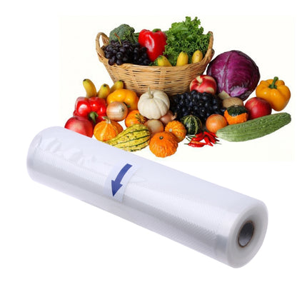 Roll Food Storage Bag Food Saver Bag for Kitchen Keep Food Fresh Grain Bag PE Bags, Size: 30*40cm by bashfashion