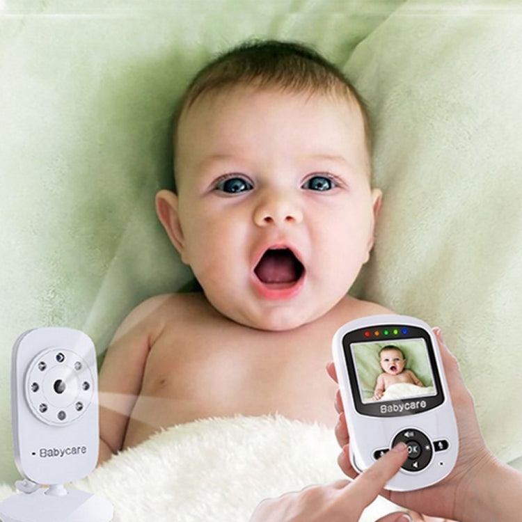 BM-SM24 2.4 inch LCD 2.4GHz Wireless Surveillance Camera Baby Monitor with 8-IR LED Night Vision, Two Way Voice Talk(White) by bashfashion