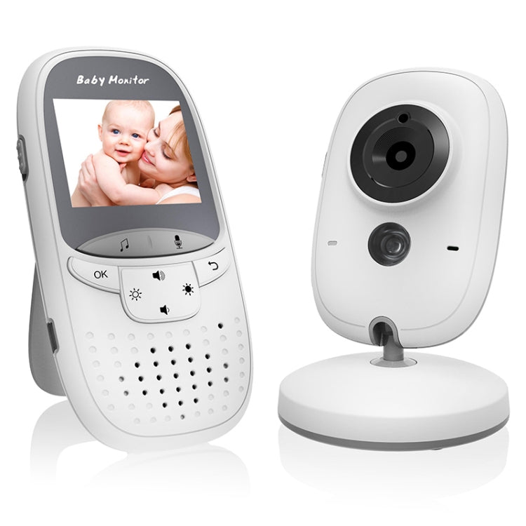 VB602 2.4 inch LCD 2.4GHz Wireless Surveillance Camera Baby Monitor, Support Two Way Talk Back, Night Vision (Grey) by bashfashion