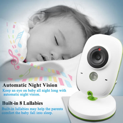 VB602 2.4 inch LCD 2.4GHz Wireless Surveillance Camera Baby Monitor, Support Two Way Talk Back, Night Vision (Grey) by bashfashion