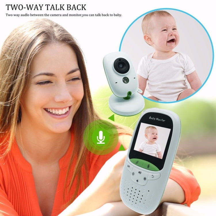 VB602 2.4 inch LCD 2.4GHz Wireless Surveillance Camera Baby Monitor, Support Two Way Talk Back, Night Vision (Grey) by bashfashion
