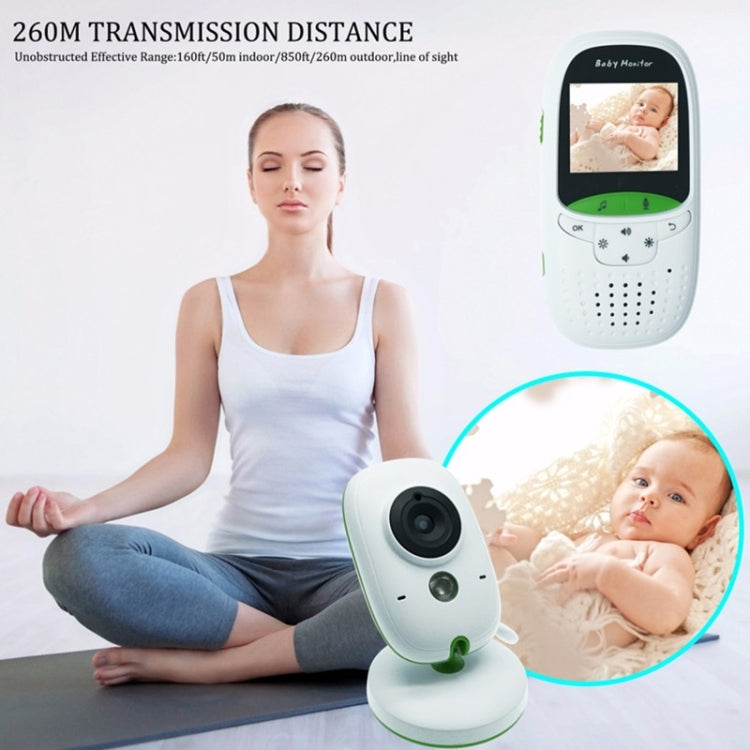 VB602 2.4 inch LCD 2.4GHz Wireless Surveillance Camera Baby Monitor, Support Two Way Talk Back, Night Vision (Grey) by bashfashion