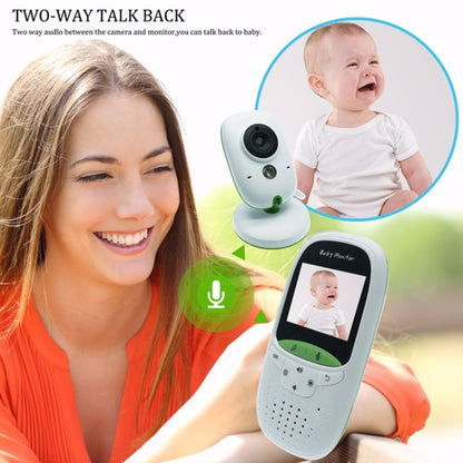 VB602 2.4 inch LCD 2.4GHz Wireless Surveillance Camera Baby Monitor, Support Two Way Talk Back, Night Vision(White) by bashfashion