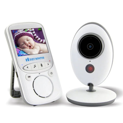 VB605 2.4 inch LCD 2.4GHz Wireless Surveillance Camera Baby Monitor, Support Two Way Talk Back, Night Vision(White) by bashfashion