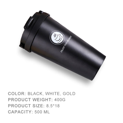 500ml Long Time Heat Retention Thermos Vacuum Insulated Stainless Steel Beverage Bottle by bashfashion