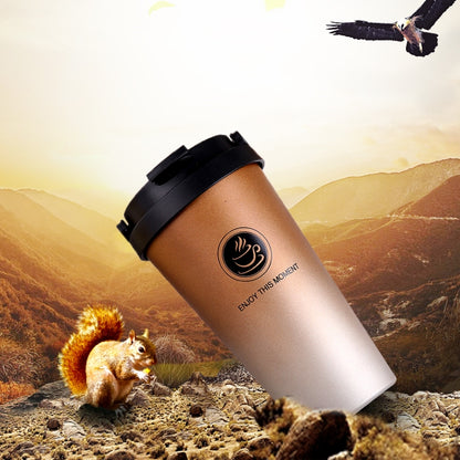 500ml Long Time Heat Retention Thermos Vacuum Insulated Stainless Steel Beverage Bottle by bashfashion