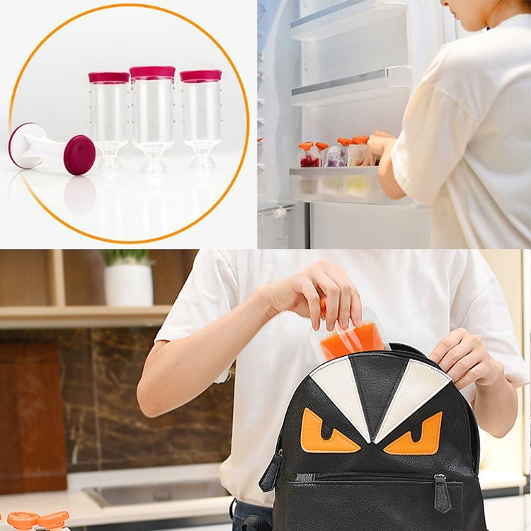 Multi-function Home Kitchen Manual Baby Food Storage Bag Dispenser Children Puree Squeezer by bashfashion