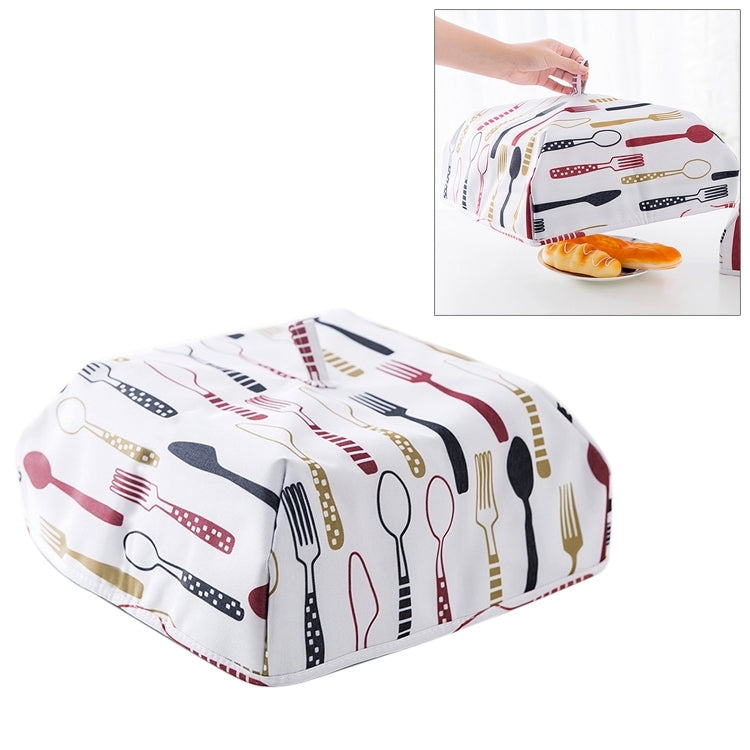 Foldable Thickened Aluminum Foil Food Heat Preservation Cover, Size: L (37 x 37 x 15cm)(Red) by bashfashion