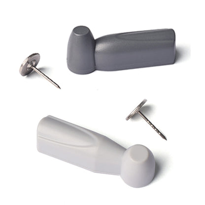 100pcs HTG-005 Small Hammer Anti-theft Magnetic Buckle EAS Anti-theft Sound and Magnetic Button Label for Supermarket Commodities, Random Color Delivery by bashfashion