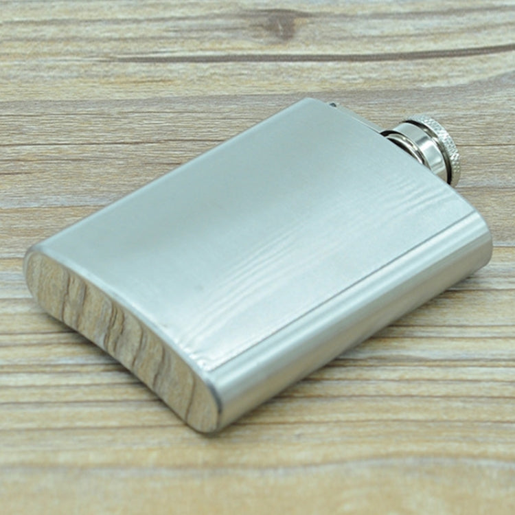 100ml(3.5oz) Pocket Flagon Outdoor Sports Flat Liquor Flask Camping Ultralight Portable Wearproof Wine Pot(Silver) by bashfashion